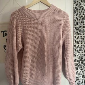 A crew-neck American Eagle sweater